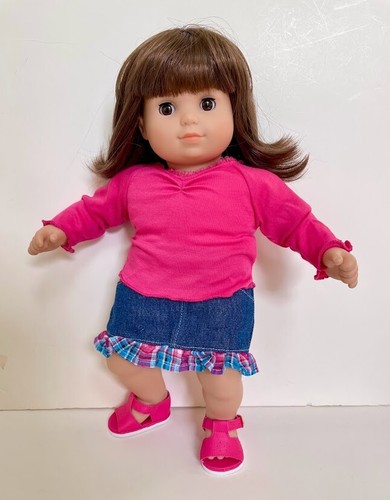 Set gonna rosa caldo denim - set,