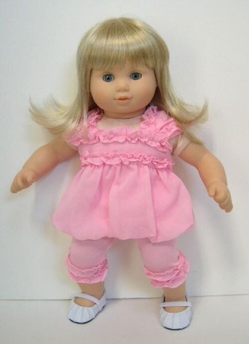 Set leggings rosa ruffle - 4,