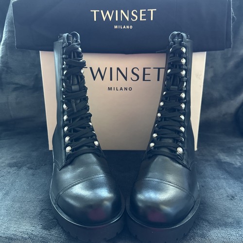 Stivaletti twinset neri - stivaletti,